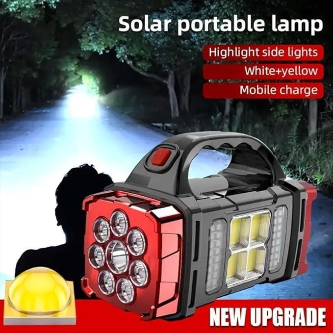 Solar Powered Waterproof Flashlights & Emergency Lights