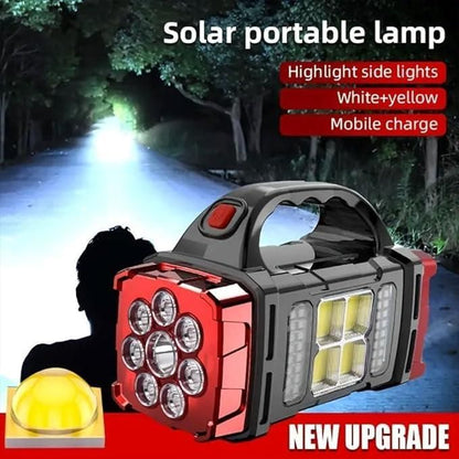 Solar Powered Waterproof Flashlights & Emergency Lights